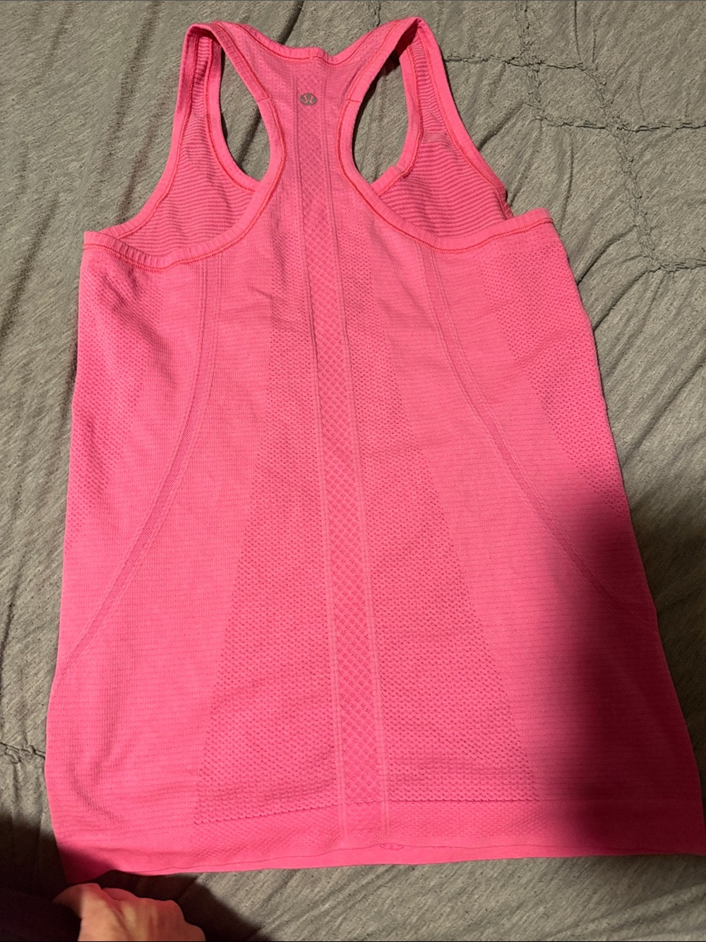 lululemon athletica Bright Pink Racerback Performance Tank - Picture 3 of 4